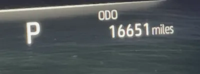 Sample photo: odometer
